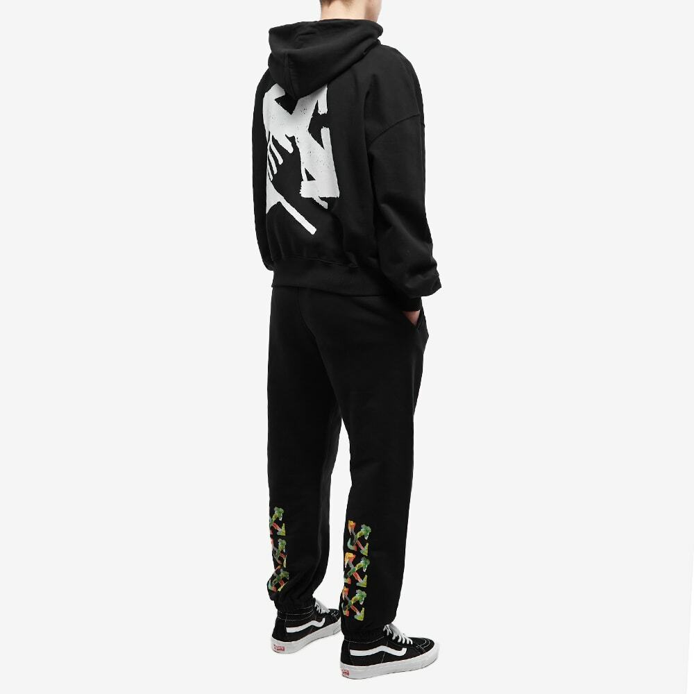 OFF-WHITE Hand Arrow Boxy Hoodie Black/White