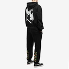 Off-White Men's Hand Arrow Boxy Hoodie in Black