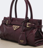 Prada Prada Bonnie Mini leather top-handle bag