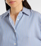 The Frankie Shop Lui pinstripe shirt