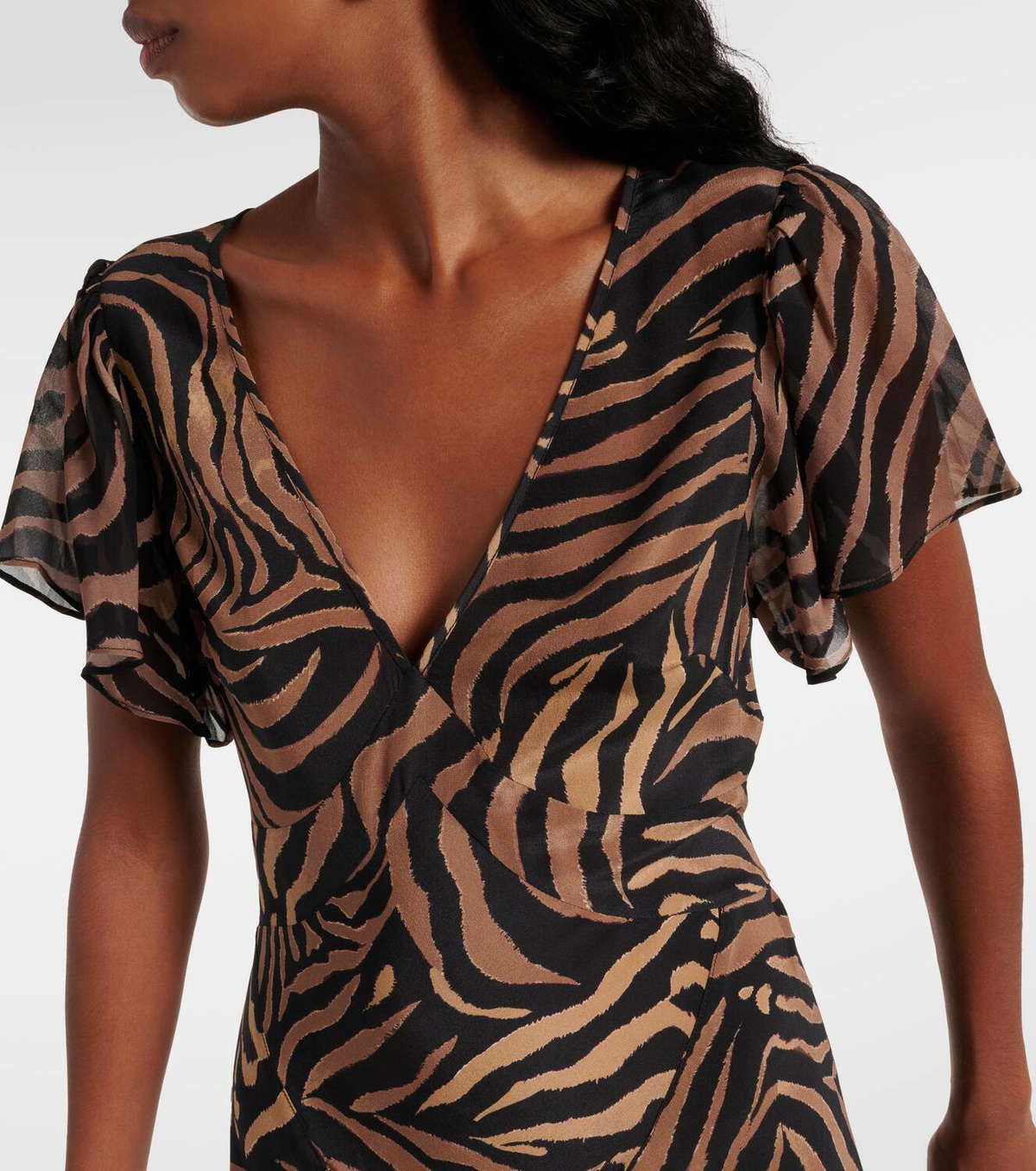 blue dress for baby girl RIXO Anaya Dress in Mila Leo Brown – shopatanna