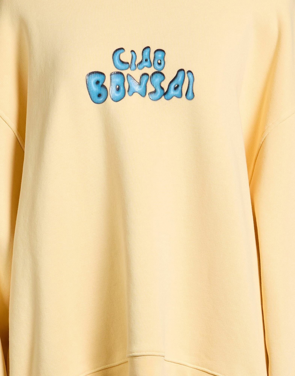 Bonsai Womens Sweatshirt Pastel in Yellow