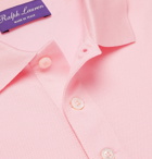Ralph Lauren Purple Label - Cotton-Piqué Polo Shirt - Pink