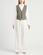 P. a.r. o.s. h. Womens Tailored Vest in Beige