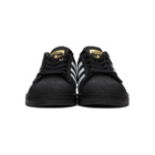 adidas Originals Black Nubuck Superstar ADV Sneakers