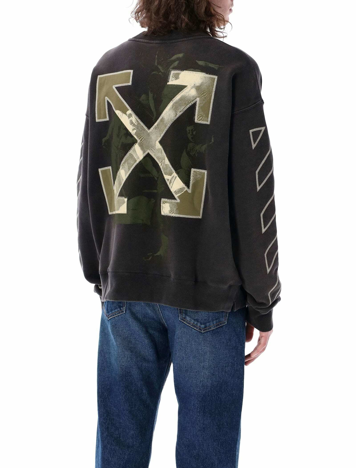 Off-White Martyrdom Arrow Skate Crewneck Off-White