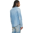 COÛT DE LA LIBERTÉ Blue Max Rigid Denim Western Shirt
