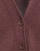 Manila Grace Womens Cardigan Chocolate in Brown