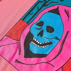 Tired Skateboards Men's Creepy Skull T-Shirt in Pink