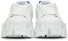 Versace White Greca Labyrinth Sneakers