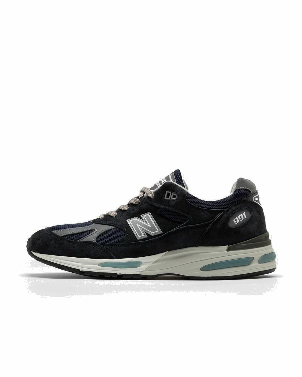 Photo: New Balance 991v2 Made In Uk Blue - Mens - Lowtop