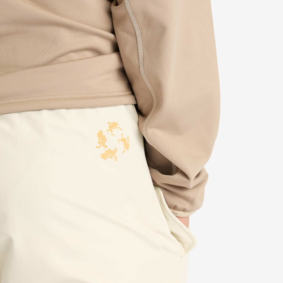 KA_YO_Prototype Men's Parachute Trousers in Oyster