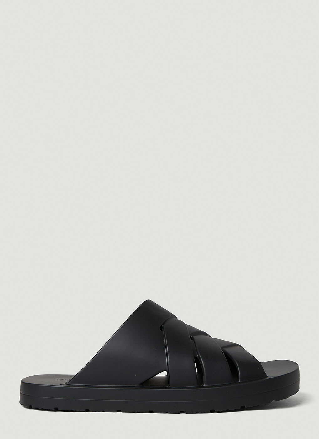 Plat Sandals in Black Bottega Veneta