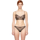 Chantal Thomass Black Gracieuse Underwire Bra