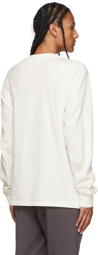 Han Kjobenhavn Off-White Artwork Long Sleeve T-Shirt