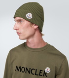 Moncler - Logo wool beanie