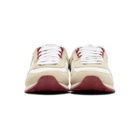 PS by Paul Smith Taupe and Burgundy Vinny Sneakers