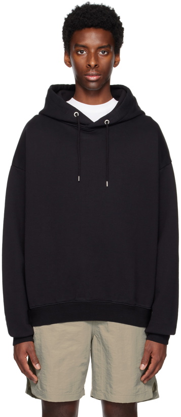 Photo: Sunflower Black Relaxed Hoodie