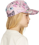 Versace Baby Pink Butterfly Cap