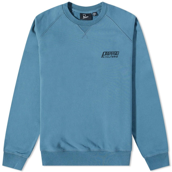 Photo: By Parra Men's Ciclismo Crew Sweat in Teal