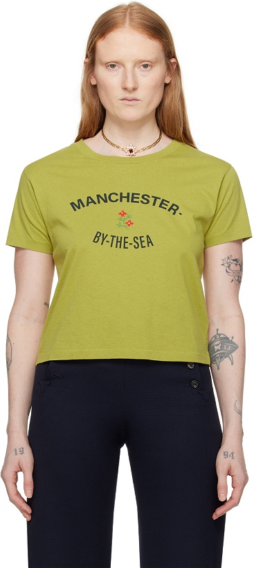 Photo: Bode Green 'Manchester' T-Shirt
