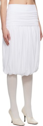 Nicklas Skovgaard White Petra Midi Skirt