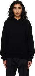 Acne Studios Black Cashmere Hoodie