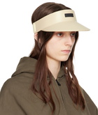 Fear of God Taupe Logo Visor