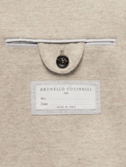 Brunello Cucinelli - Unstructured Cashmere-Jersey Blazer - Neutrals