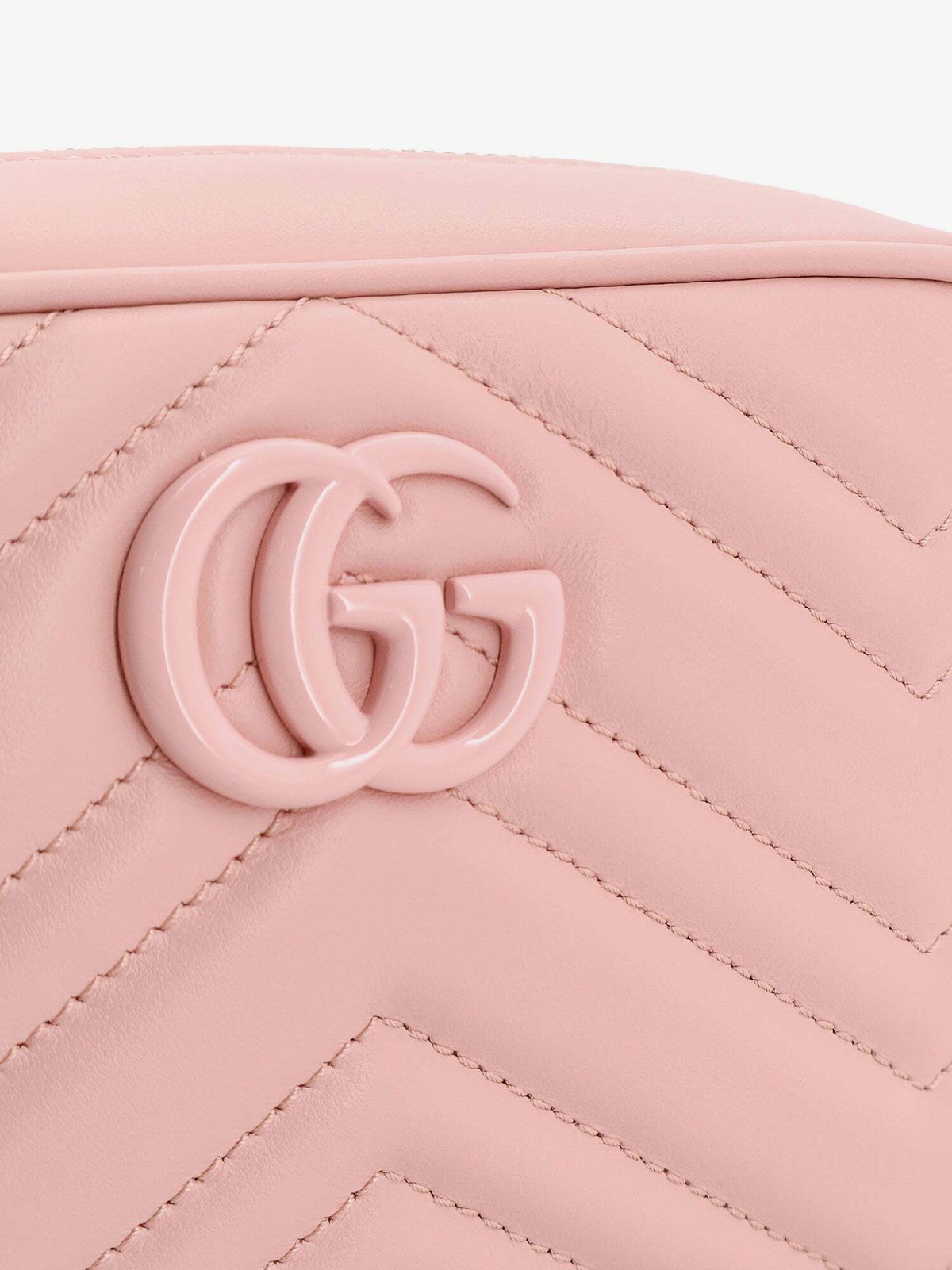 バッグ・カバンその他 GUCCI Women Bags 795199 AABZB5729 Pink GG Marmont mini shoulder bag in pink and red GG bouclé
