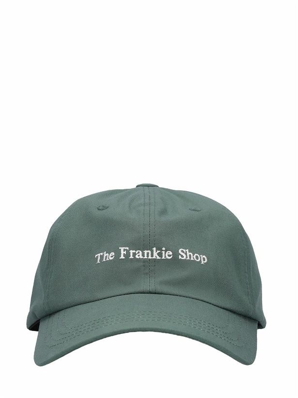 Photo: THE FRANKIE SHOP - Logo Embroidery Cotton Baseball Cap