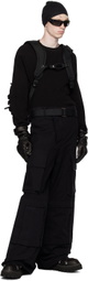 BRYAN JIMENÈZ Black Bunker Cargo Pants