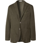 Boglioli - K-Jacket Slim-Fit Unstructured Cotton-Corduroy Suit Jacket - Green