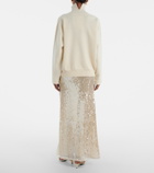 Altuzarra Linnie sequined maxi skirt