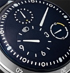 Ressence - EXCLUSIVE Type 5 46mm Titanium and Leather Mechanical Watch, Ref. No. TYPE 5N - Black