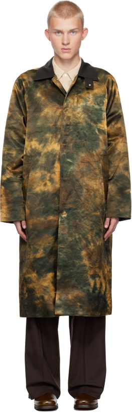 Splash Coat SUNFLOWER Raglan Cotton Blend Coat Sunflower