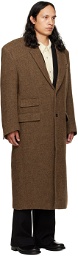 Recto Brown Berlin Trench Coat