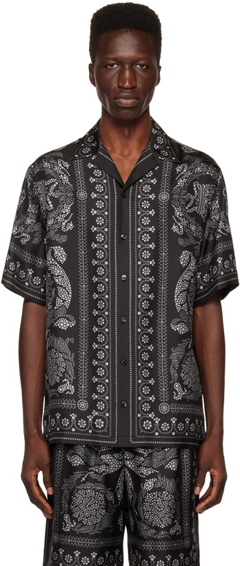 Photo: Versace Black Barocco Shirt