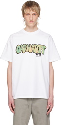 Carhartt Work In Progress White Drip T-Shirt