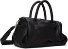 Maison MIHARA YASUHIRO Black Puffer Boston Bag