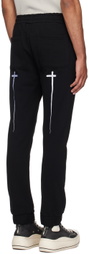 RTA Black Owen Sweatpants