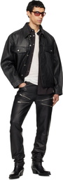 Deadwood Black Oracle Leather Jacket