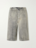 DRKSHDW by Rick Owens - Work Straight-Leg Denim Shorts - Gray