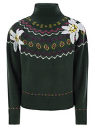 MC2 Saint Barth Wool-blend Jumper With Embroidery