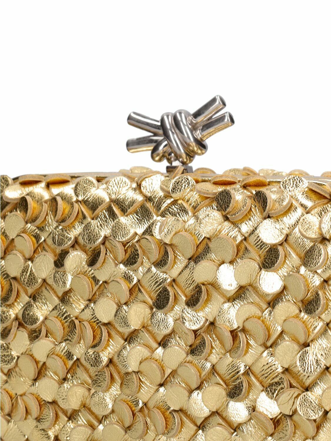 BOTTEGA VENETA - Knot Leather Clutch
