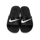 Nike Black Kawa Slides