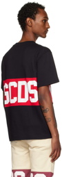 GCDS Black Band T-Shirt
