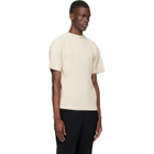HOMME PLISSÉ ISSEY MIYAKE Beige Monthly Colors March T-shirt