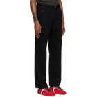 WOOYOUNGMI Black Straight Jeans