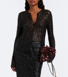 SIR Cassia sequined top